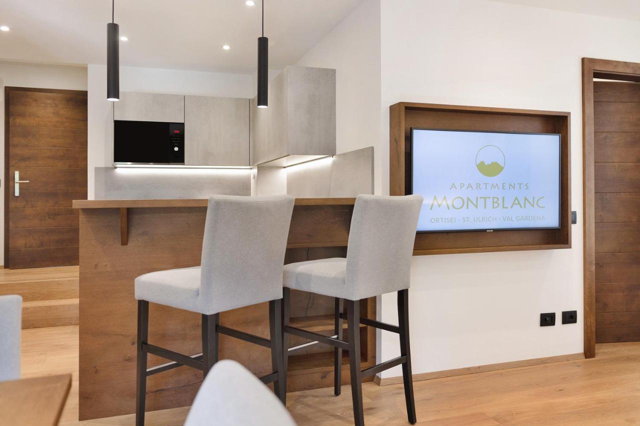 Apartments Montblanc Sella Ортизеи Экстерьер фото